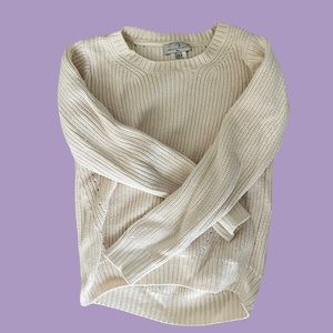 Mademoiselle Jacadi White Sweater